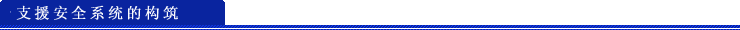 支援安全系统的构筑